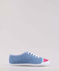 Tenis-Jeans-Infantil-Molekinha-com-Melancia-Azul-Medio-9668061-Azul_Medio_1