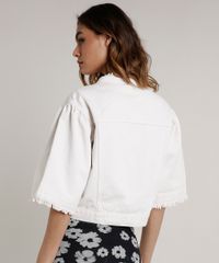 Jaqueta-de-Sarja-Feminina-Mindset-Cropped-Manga-Curta--Bege-Claro-9773880-Bege_Claro_2