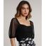 Blusa-Feminina-Mindset-com-Tule-Manga-Bufante-Decote-Princesa-Preta-9765203-Preto_1