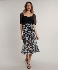 Blusa-Feminina-Mindset-com-Tule-Manga-Bufante-Decote-Princesa-Preta-9765203-Preto_3