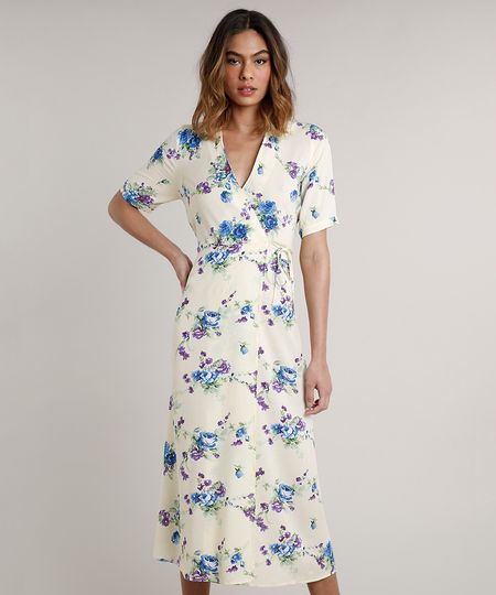 Vestido-Feminino-Mindset-Longo-Envelope-Estampado-Floral-Manga-Curta-Amarelo-Claro-9734190-Amarelo_Claro_1 Vestido-Feminino-Mindset-Longo-Envelope-Estampado-Floral-Manga-Curta-Amarelo-Claro-9734190-Amarelo_Claro_1