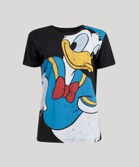 T-Shirt-Feminina-Mindset-Pato-Donald-Manga-Curta-Decote-Redondo-Preta-9723066-Preto_5