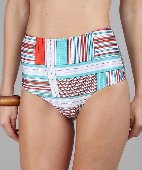 Biquini-Calcinha-Hot-Pant--Estampado-Geometrico-com-Protecao-UV50--Branco-9617518-Branco_1