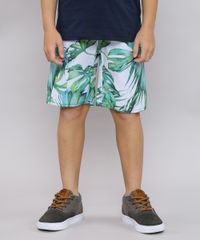 Bermuda-Surf-Infantil-Estampada-de-Folhagem-com-Bolso-Off-White-9653099-Off_White_1