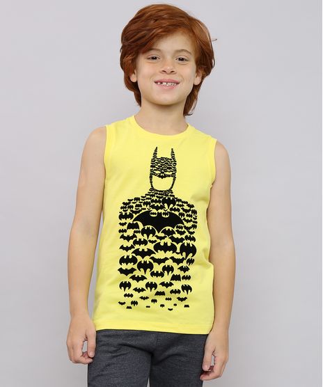 Regata-Infantil-Batman-Gola-Careca-Amarela-8803134-Amarelo_1