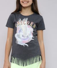 Blusa-Infantil--Unicorn--com-Franjas-Manga-Curta-Cinza-Mescla-Escuro-9301010-Cinza_Mescla_Escuro_4 Blusa-Infantil--Unicorn--com-Franjas-Manga-Curta-Cinza-Mescla-Escuro-9301010-Cinza_Mescla_Escuro_4