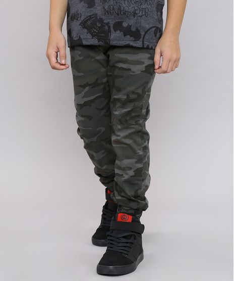 Calca-de-Sarja-Infantil-Tal-Pai-Tal-Filho-Jogger-Estampada-Camuflada-Verde-Militar-9636920-Verde_Militar_1