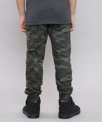 Calca-de-Sarja-Infantil-Tal-Pai-Tal-Filho-Jogger-Estampada-Camuflada-Verde-Militar-9636920-Verde_Militar_2