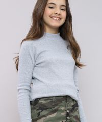 Blusa-Infantil-Basica-Canelada-Gola-Alta-Manga-Longa-Cinza-Mescla-9551800-Cinza_Mescla_4
