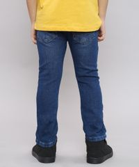 Calca-Jeans-Infantil-Color-Slim-com-Bolsos-Azul-Escuro-9636923-Azul_Escuro_2