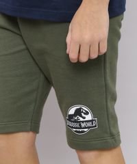 Bermuda-Infantil-em-Moletom-Jurassic-World-com-Bolso-Verde-Militar-9651940-Verde_Militar_4