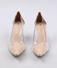 Scarpin-Feminino-Via-Uno-Bico-Fino-em-Verniz-com-Recorte-Transparente-Bege-9673927-Bege_4