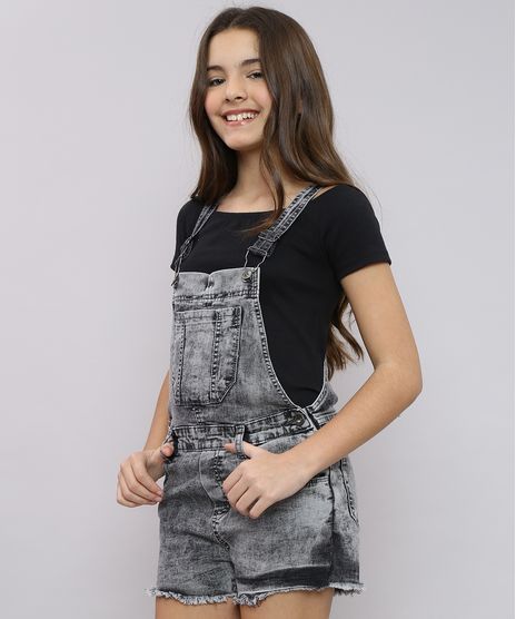 Jardineira-Jeans-Infantil-com-Bolso-Preto-9633286-Preto_1