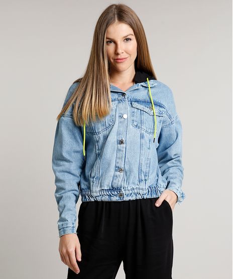 Jaqueta-Jeans-Feminina-com-Capuz-Removivel-em-Moletom-Azul-Claro-9681716-Azul_Claro_2