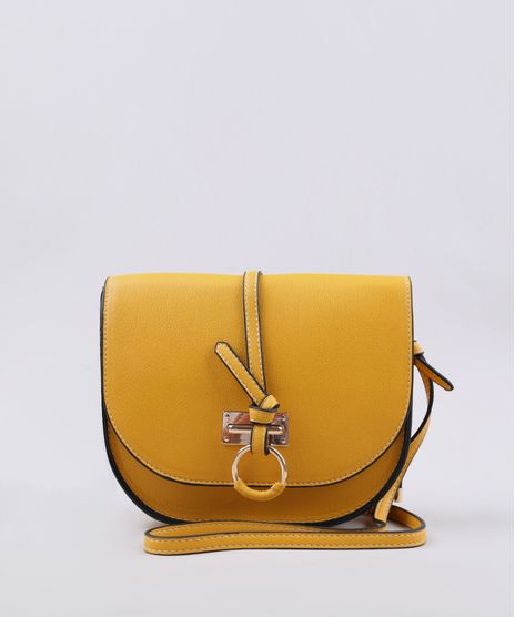 Bolsa-Feminina-Transversal-Media-com-Argola-Mostarda-9604647-Mostarda_1