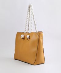 Bolsa-Feminina-Tote-com-Alca-de-Corda--Mostarda-9604672-Mostarda_3
