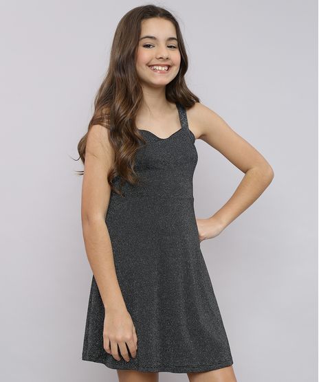 Vestido-Infantil-com-Lurex-Tiras-Cruzadas-Alca-Media-Preto-9662234-Preto_1