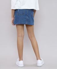 Saia-Jeans-Infantil-com-Rasgos-e-Botoes-Azul-Medio-9621584-Azul_Medio_2