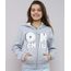 Blusao-Infantil-em-Moletom--Oh-Chill--com-Capuz-e-Pelo-Cinza-Mescla-9359993-Cinza_Mescla_1
