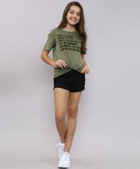 Blusa-Infantil-com-No-Manga-Curta-Verde-Militar-9552412-Verde_Militar_3