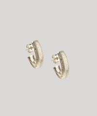Brinco-Feminino-de-Argola-Geometrica-Folheada-Texturizada-Dourado-9657412-Dourado_1