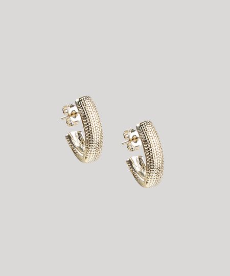 Brinco-Feminino-de-Argola-Geometrica-Folheada-Texturizada-Dourado-9657412-Dourado_1
