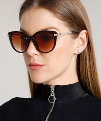 Oculos-de-Sol-Redondo-Feminino-Yessica-Marrom-9760359-Marrom_2
