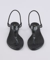 Rasteira-Feminina-Oneself-Croco-com-Elastico-Preta-9627283-Preto_4
