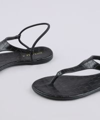 Rasteira-Feminina-Oneself-Croco-com-Elastico-Preta-9627283-Preto_5