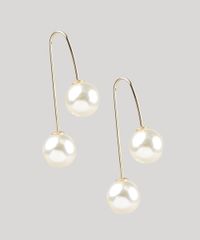 Brinco-Feminino-Folheado-com-Perola-Dourado-9657444-Dourado_1