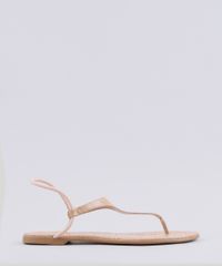 Rasteira-Feminina-Oneself-Croco-com-Elastico-Bege-9627282-Bege_1