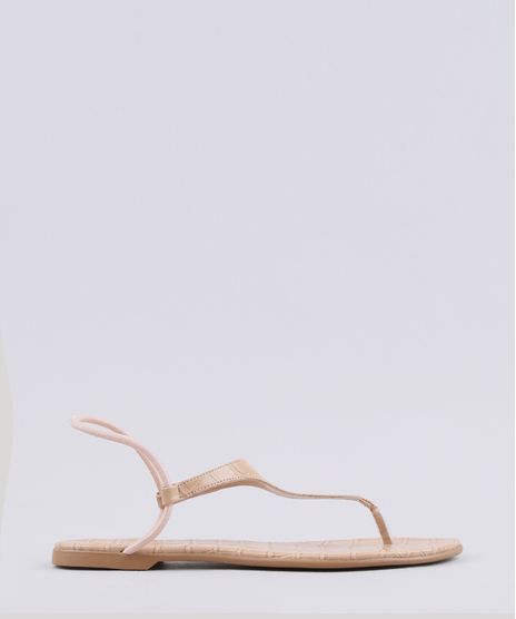 Rasteira-Feminina-Oneself-Croco-com-Elastico-Bege-9627282-Bege_1