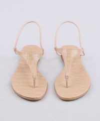 Rasteira-Feminina-Oneself-Croco-com-Elastico-Bege-9627282-Bege_4