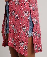Kimono-Feminino-Estampado-Floral-Manga-Curta-Rosa-Escuro-9703996-Rosa_Escuro_4