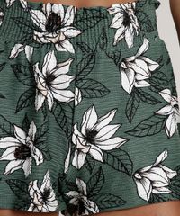 Short-Feminino-Estampado-Floral-com-Babado-Verde-9596613-Verde_1_4