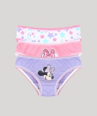 Kit-de-3-Calcinhas-Infantis-Minnie-Multicor-9352404-Multicor_1