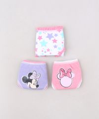 Kit-de-3-Calcinhas-Infantis-Minnie-Multicor-9352404-Multicor_5