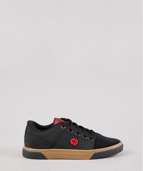 Tenis-Infantil-Ollie-com-Recorte-em-Suede-Preto-9692214-Preto_1