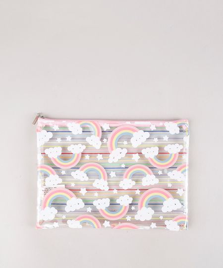 Necessaire-Feminina-Transparente-Listrada-com-Arco-Iris-Rosa-9642866-Rosa_1