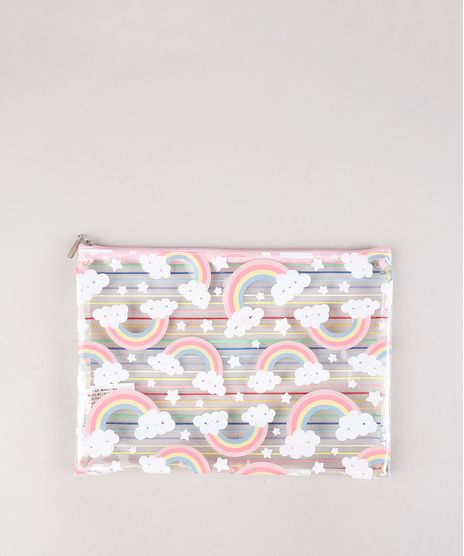 Necessaire-Feminina-Transparente-Listrada-com-Arco-Iris-Rosa-9642866-Rosa_1
