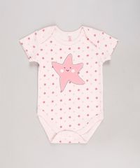 Body-Infantil-Estrela-do-Mar-Estampado-Manga-Curta-Rose-9584508-Rose_1