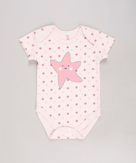 Body-Infantil-Estrela-do-Mar-Estampado-Manga-Curta-Rose-9584508-Rose_1