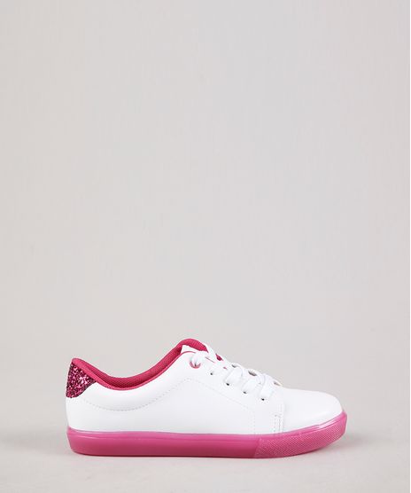 Tenis-Infantil-Molekinha-com-Glitter-e-Solado-Colorido-Branco-9704434-Branco_1