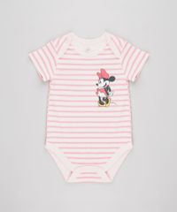 Body-Infantil-Minnie-Listrado-Manga-Curta-Rosa-9584487-Rosa_1
