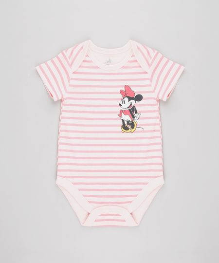 Body-Infantil-Minnie-Listrado-Manga-Curta-Rosa-9584487-Rosa_1