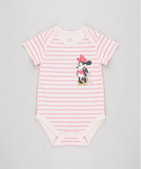 Body-Infantil-Minnie-Listrado-Manga-Curta-Rosa-9584487-Rosa_1