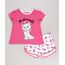Pijama-Infantil-Marie-Manga-Curta-Rosa-Escuro-9632350-Rosa_Escuro_1