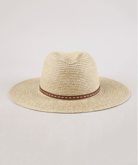 Chapeu-de-Praia-Feminino-com-Pesponto-Bege-Claro-9621471-Bege_Claro_1