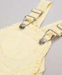 Jardineira-de-Sarja-Infantil-com-Babado-e-Bolsos-Amarela-9717540-Amarelo_4