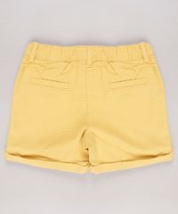 Bermuda-Infantil-com-Bolso-Barra-Dobrada-Mostarda-9574528-Mostarda_2